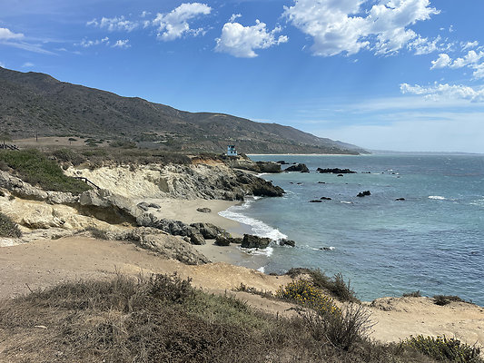 Leo Carillo State Beach bet Towers 2 and 3 Sep 25