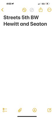 5th BW Hewitt and Seaton